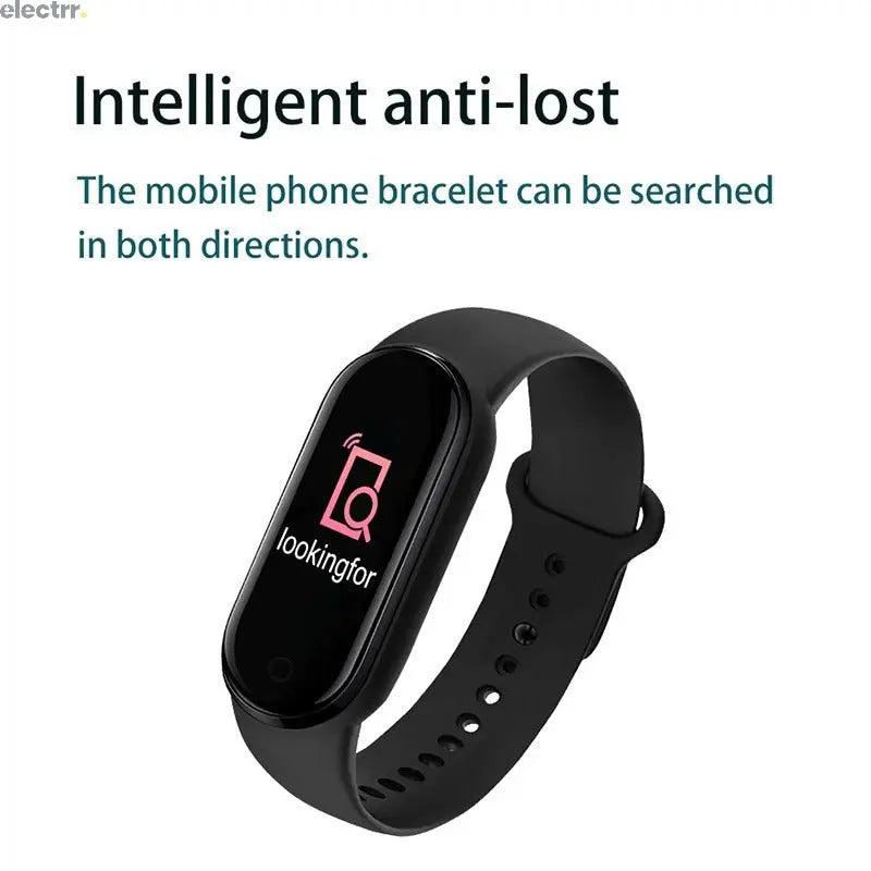 2022 NEW M6 Sport Smart Watch Men Watch Wristband Fitness Tracker Women Smartwatch Play Music Bracelet Smartband for Android iOS | Electrr Inc
