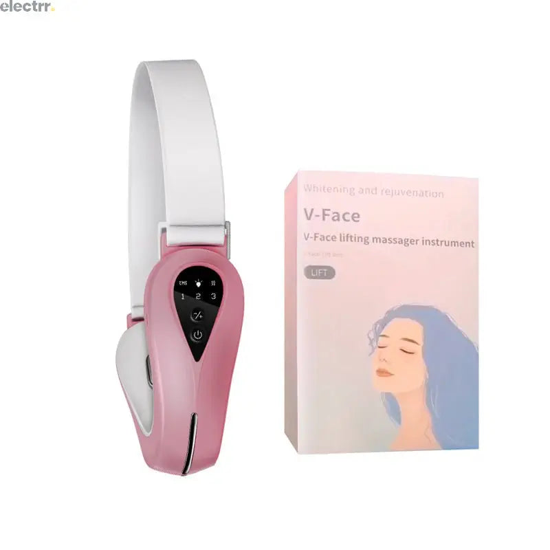 Face slimming strap beauty lifter electronic facial thin double chin reducer device | Electrr Inc