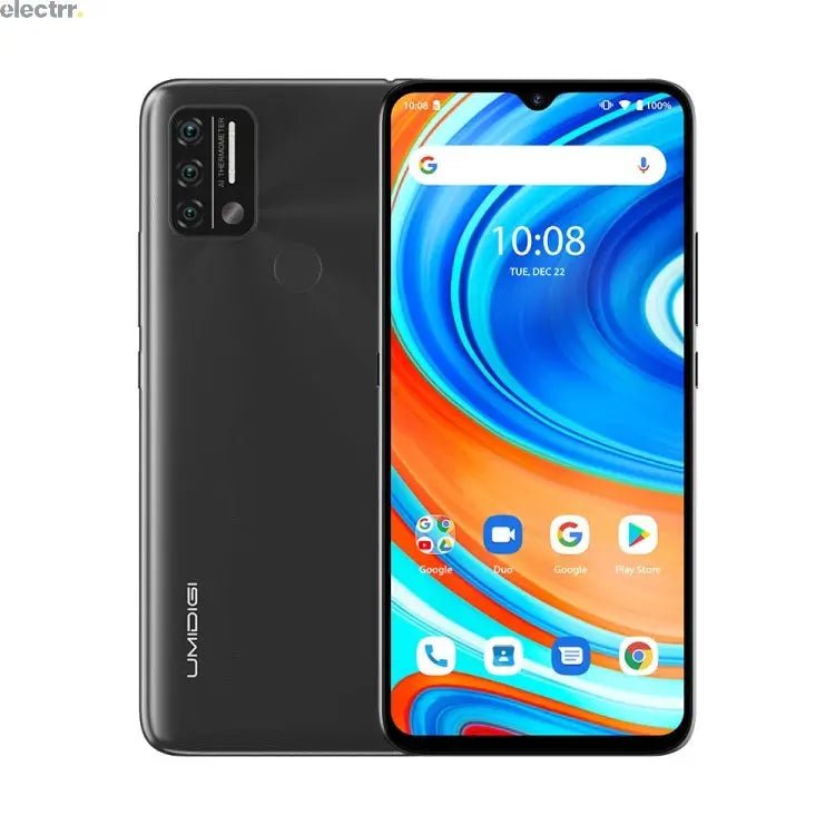 Hot Selling UMIDIGI A9 6.53 inch Android 11 Phone,  64GB A9 5150mAh 4G Mobile Phone, Triple Back Cameras Smartphone | Electrr Inc