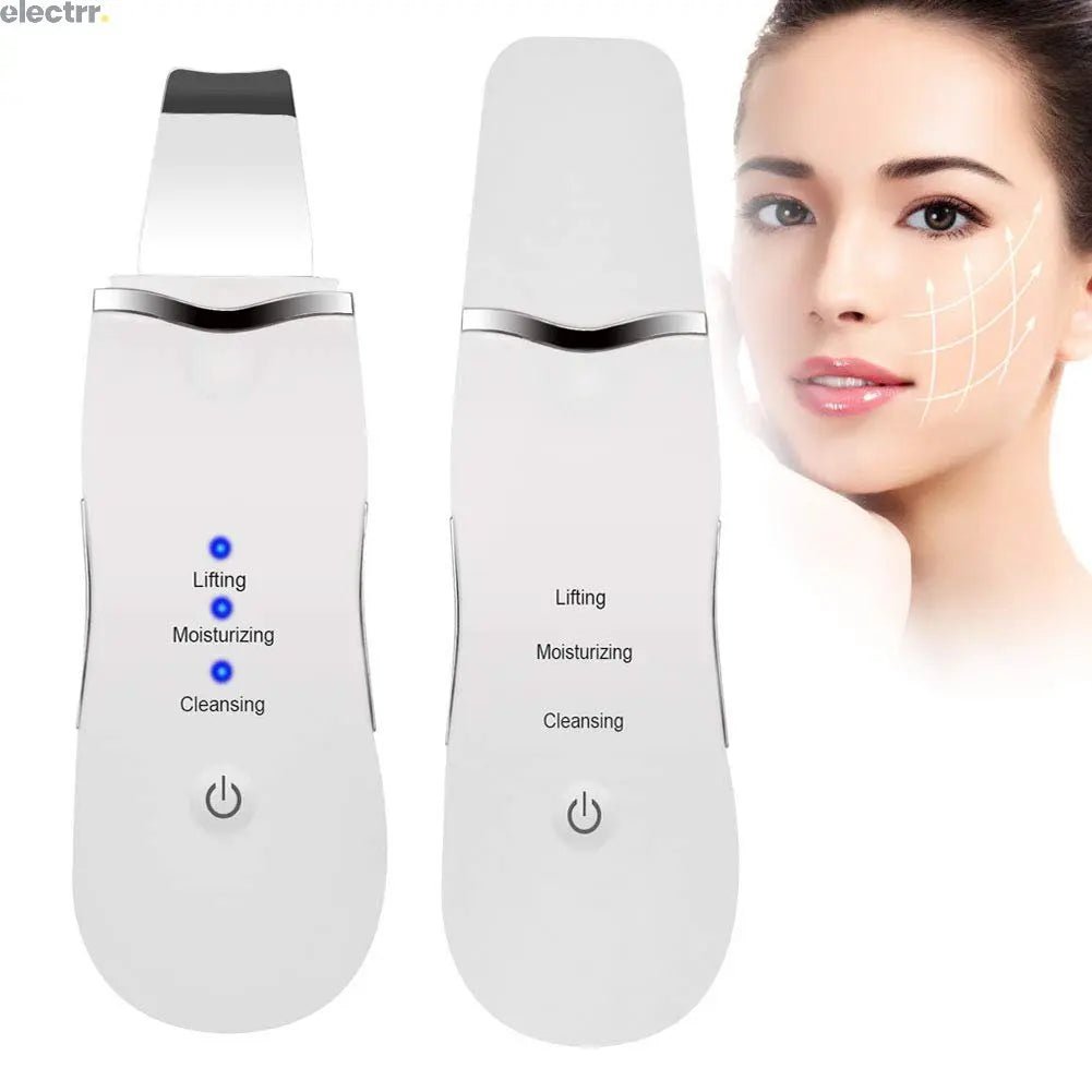 Portable electric facial dead skin peeling machine beauty device personal care skin scrubber ultrasonic | Electrr Inc