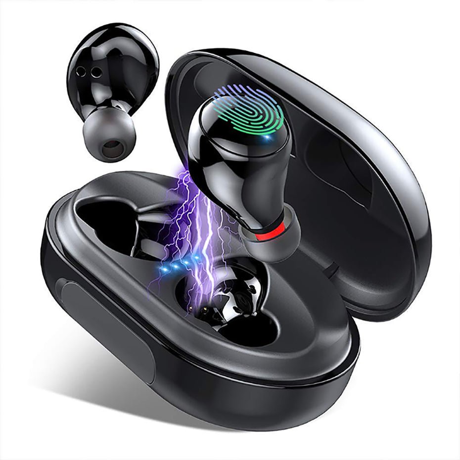 Top Fashion Noise Cancelling stereo Earbuds Mini Wireless Sport Game Earphone with Power Bank | Electrr Inc