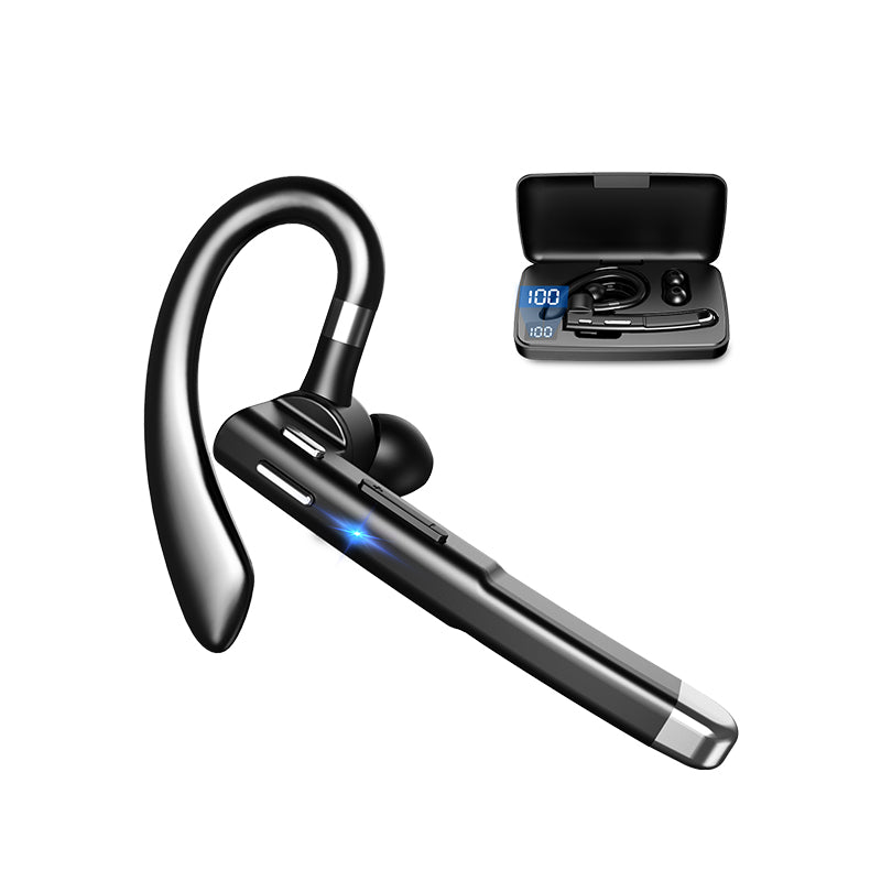 YYK-520 Earphone Bluetooth 5.0 Wireless Headset Hanging Earhook Earphones Waterproof Sports Stereo Earbud Headset with Mic | Electrr Inc