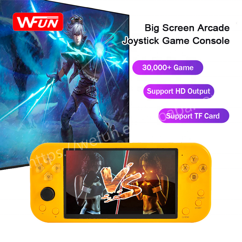 Portable 32 bit HD Output 5.1inch  X20 Arcade Video Game Console  Player System Handheld Gaming Device for Kids | Electrr Inc