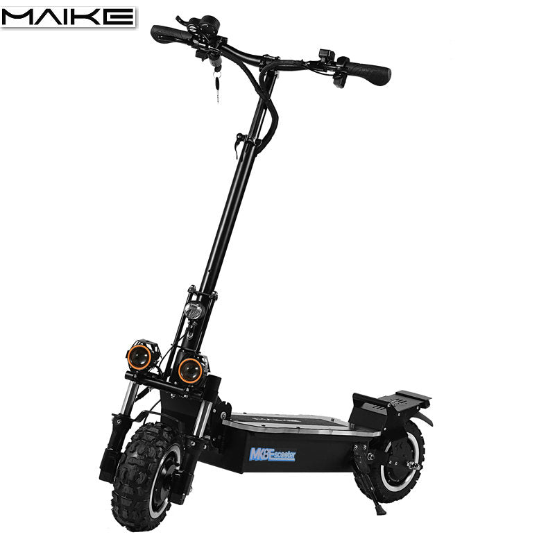 Maike 5000W 90km/h 130km long range off road adult folding monopattino electric e scooter with seat | Electrr Inc