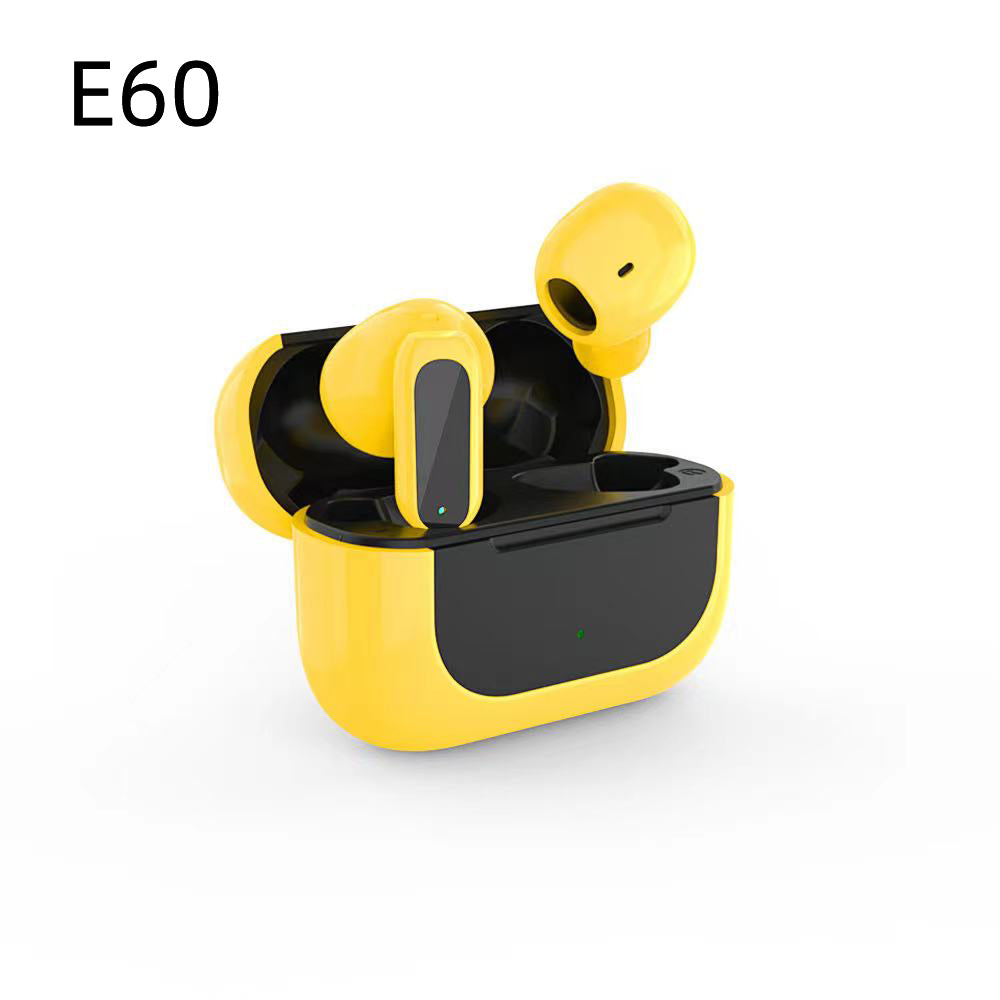 Factory custom earphones latest E60 tws audifonos wireless auriculares ear bud earphone 2021 trendy other consumer electronics | Electrr Inc