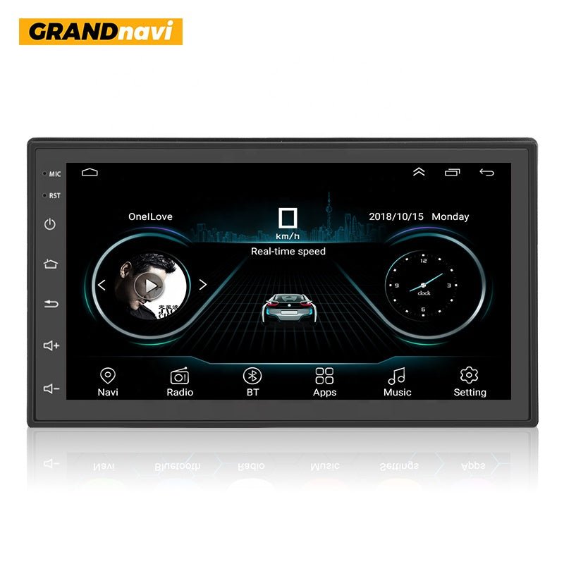 SD Card Auto Radio Stereo Android Gps 7 Inch Car Radio Universal Touch Screen Double Din Car Stereo | Electrr Inc