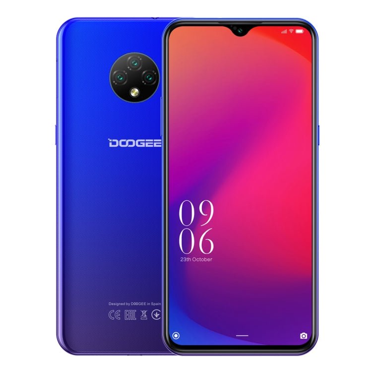 Dropshipping DOOGEE X95 2GB+16GB 6.52 inch Mobile Phones 4G Android 10 Smartphones | Electrr Inc