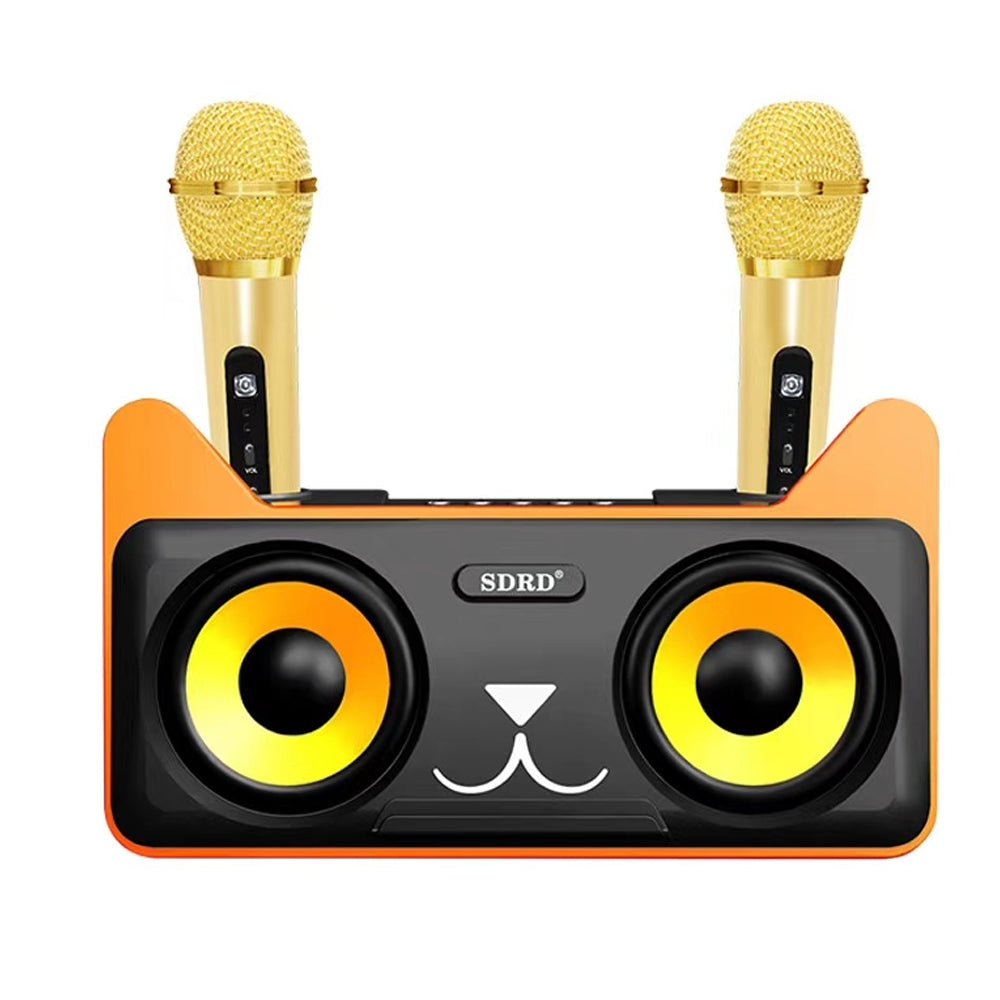 SD305 Cute cat shape portable speaker wireless speaker home theatre with mic stereo FM microphone | Electrr Inc
