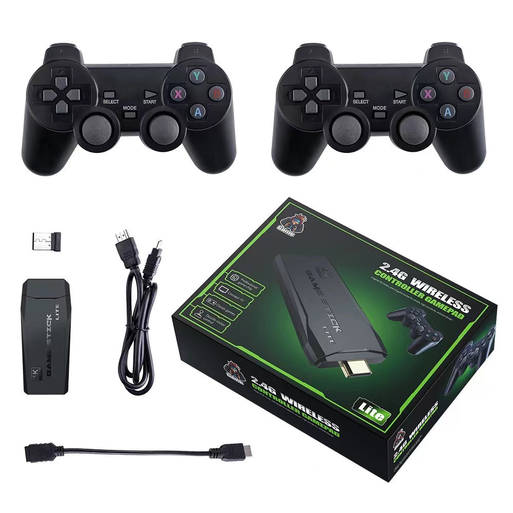 M8 4K HD TV Game Stick Built in 3500/10000 Games Video game Console Wireless Controller Gaming Console for playstation 5 | Electrr Inc