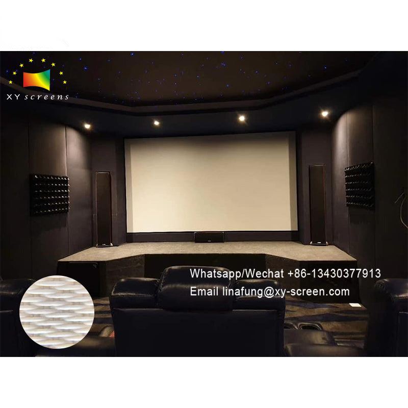 XY Screens Custom Size 4K Home Theatre 80
