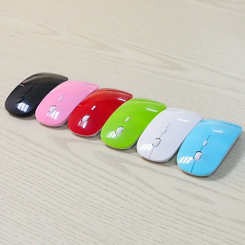 Wireless Mouse Desktop Computer Mouse 2.4GHz USB Adapter Receiver Home Desktop Mice Laptop Wireless Ergonomic Mouse | Electrr Inc