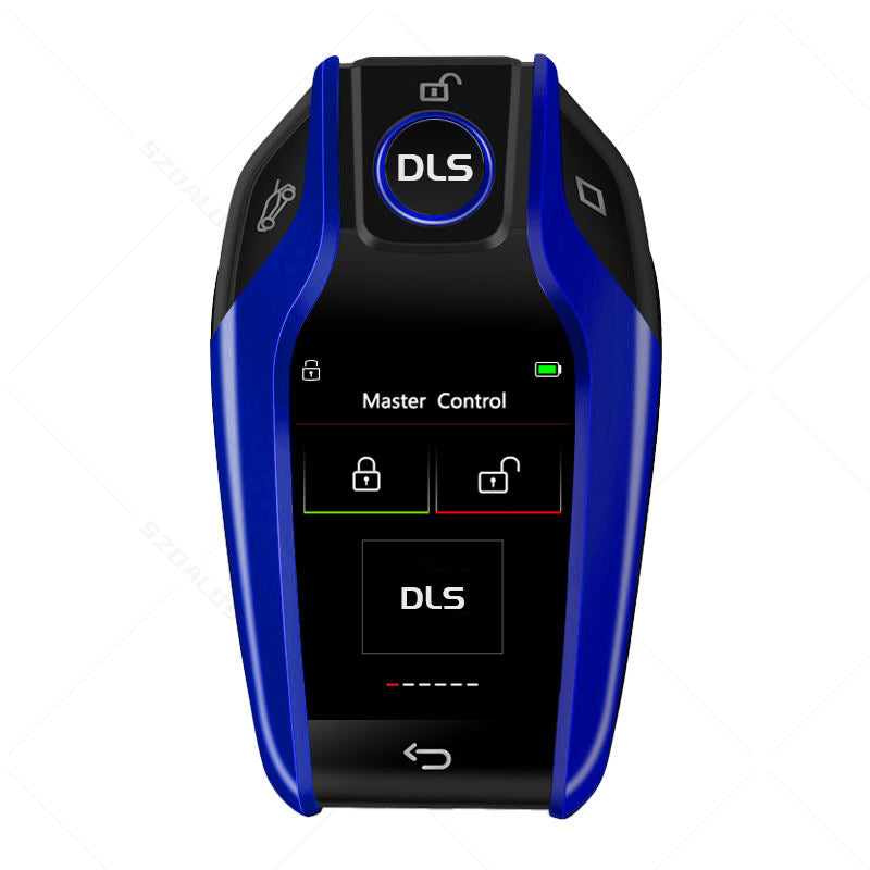 Remote Start Push Button LCD Smart Key Remote Auto Central Lock Car Alarm For Russian Brazil Cars | Electrr Inc