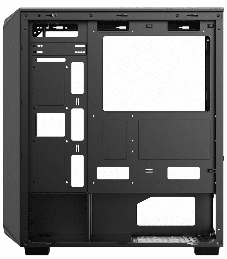 Gorgeous computer case with fans case computer with addressable Fans | Electrr Inc