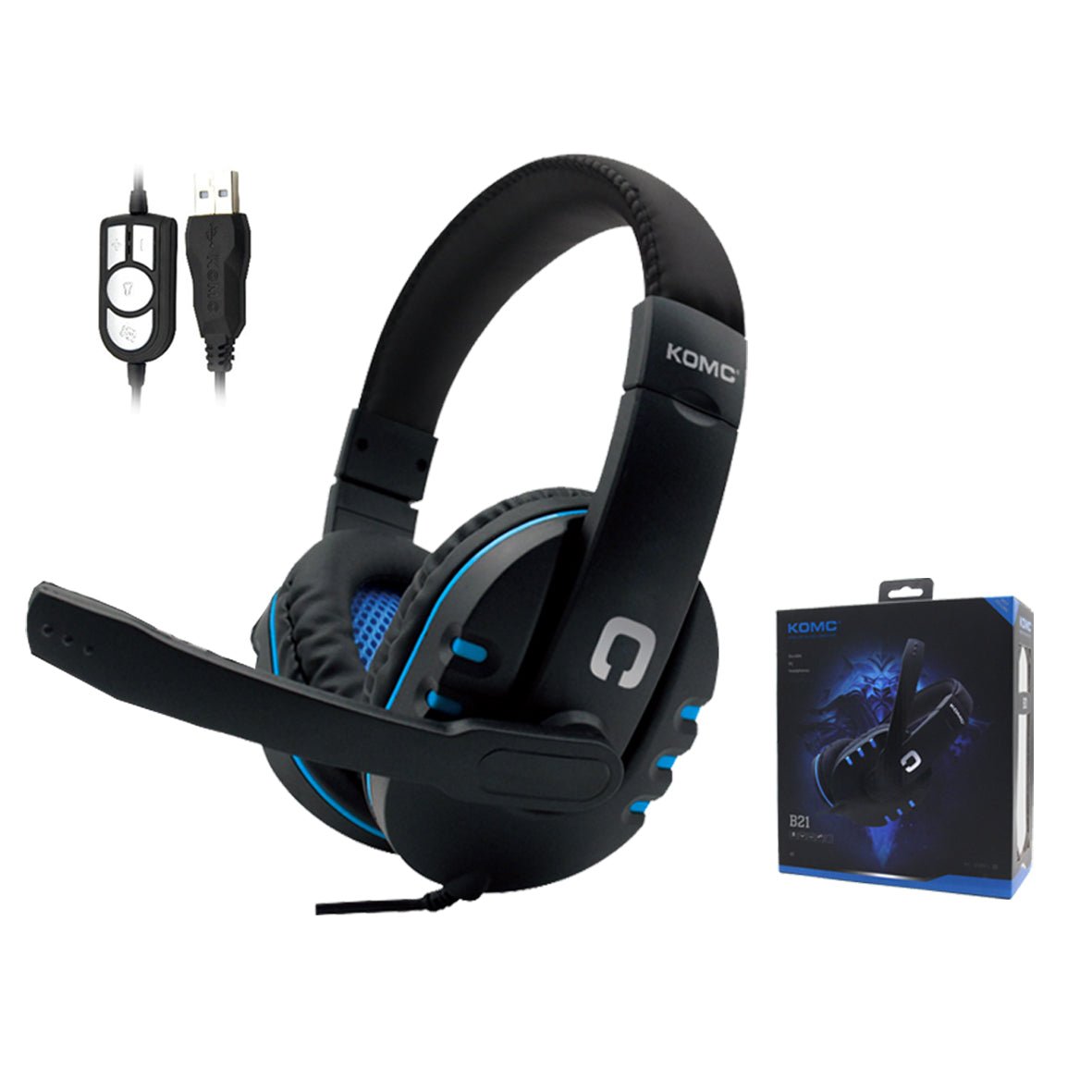 Shenzhen Top selling USB Gaming Headphones 7.1 Surround Sound Computer Earphones Games Headset with Microphone for PC Gamer | Electrr Inc