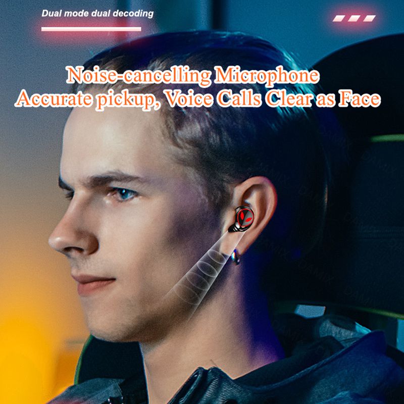 HD Mirror Mini Auricular M31-B Bt 5.2 TWS Gaming Fone Wireless Earphone Low Latency In Ear Headphones Power Display Earbuds | Electrr Inc