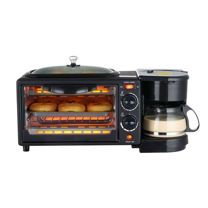 In Stock Factory Price Home Appliances food Coffee Machine Oven 3 in 1 Electric Breakfast Machine | Electrr Inc