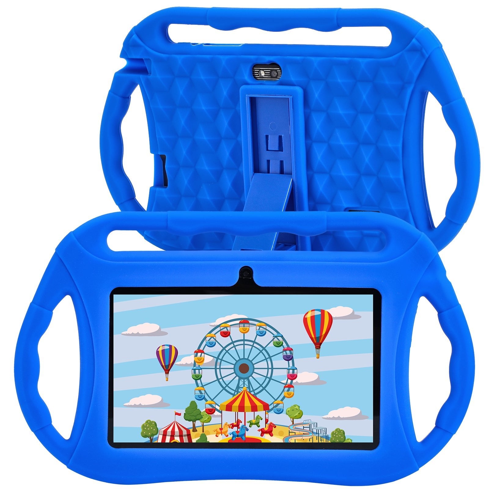 Veidoo Android Toddler Tablet for Kids 7 inch 32GB WiFi Dual Camera Kids Content Parental Control Tablet Pc with Kid-Proof Case | Electrr Inc