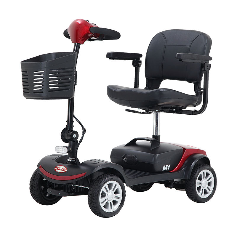 Enhance foldable perfect travel transformer 4 wheel electric folding mobility scooter convenient for elderly travel | Electrr Inc