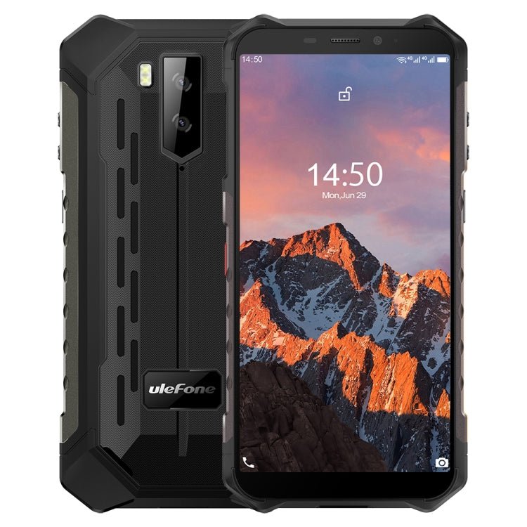 Ulefone Armor X5 Pro Rugged Phone Mobile 4GB+64GB 5000mAh Battery OTG NFC Mobile Phone | Electrr Inc