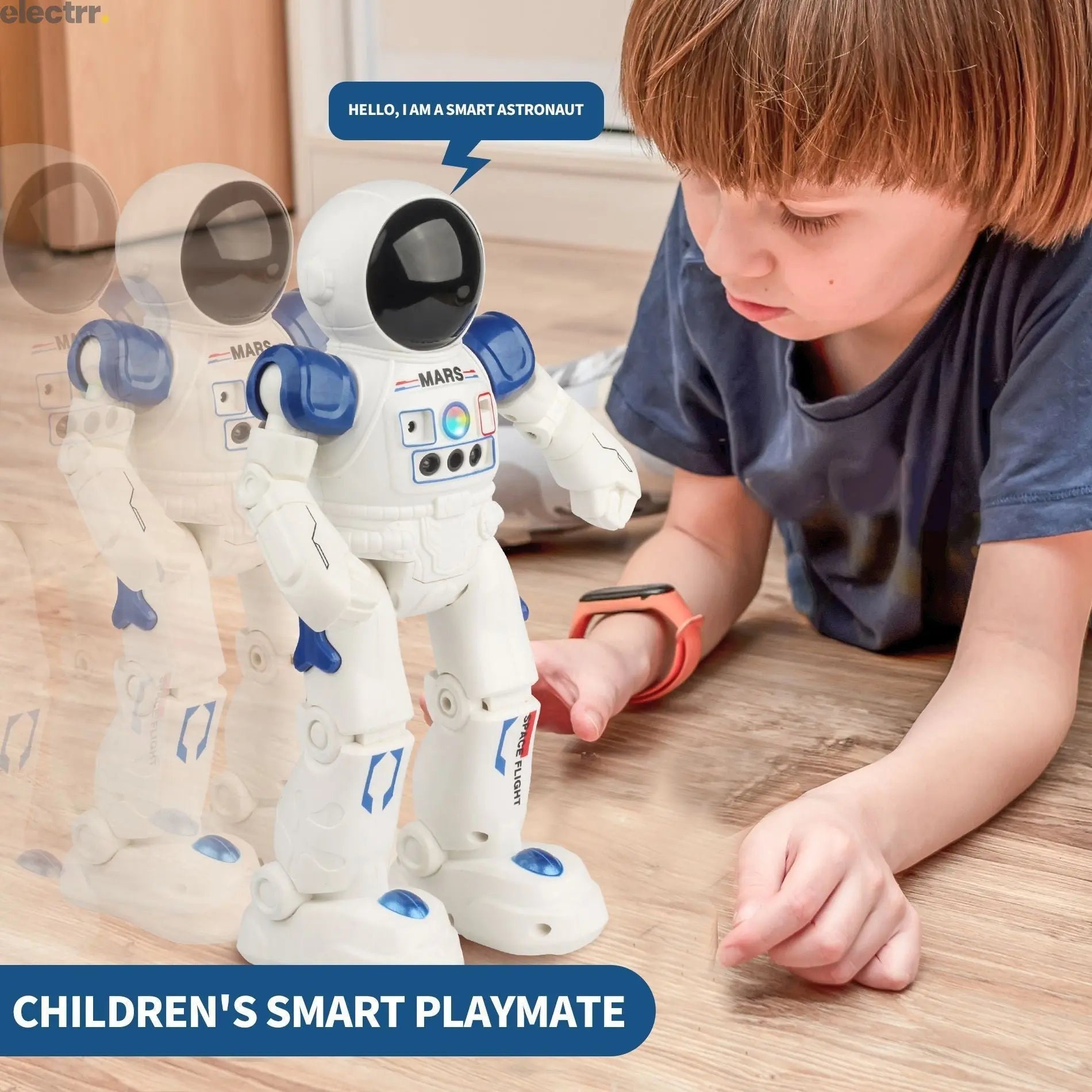 2022 HOTEST HOSHI JJRC 965 Robot Remote Control Intelligent Robot Allock RC Toys Gift for Kids | Electrr Inc