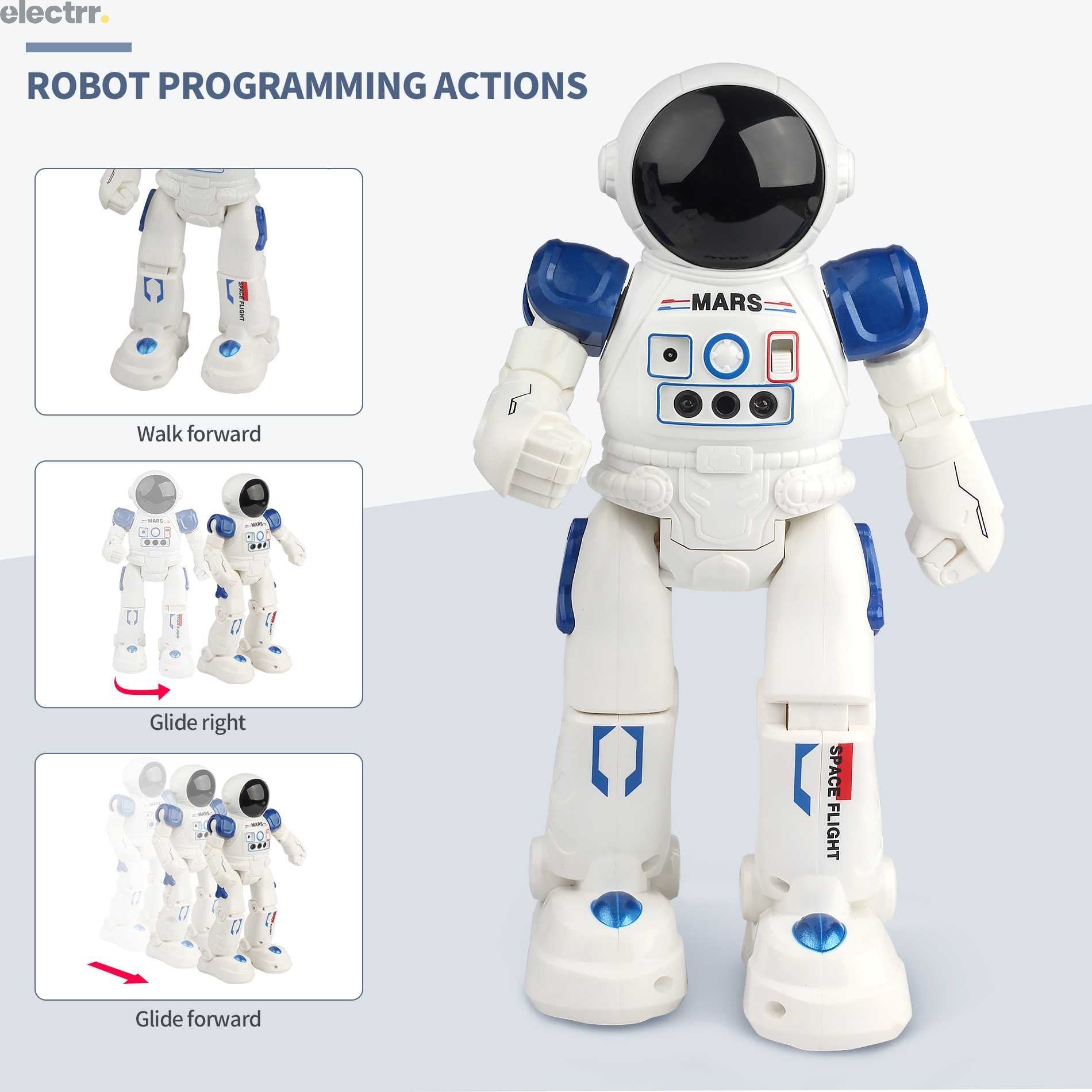 2022 HOTEST HOSHI JJRC 965 Robot Remote Control Intelligent Robot Allock RC Toys Gift for Kids | Electrr Inc
