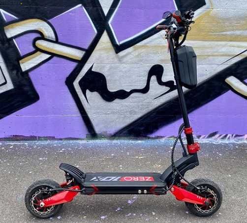 Original ZERO 10X 60v skate board dual motor 2400w hydraulic brake kick scooter | Electrr Inc