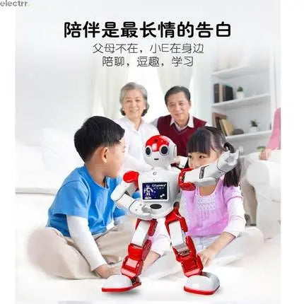 Programmable Intelligent Humanoid Robot for Entertainment STEM Education Companion Christmas gift present robotics | Electrr Inc