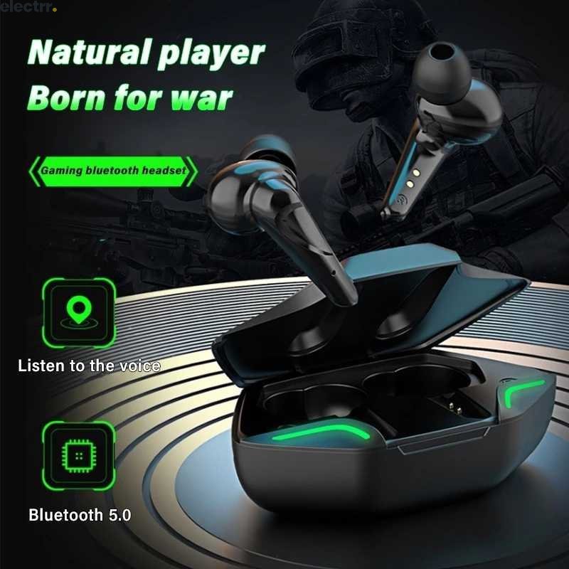 RTS Bluetooth 5.1 Headset Game Earphone Built-in Microphone Call | Electrr Inc