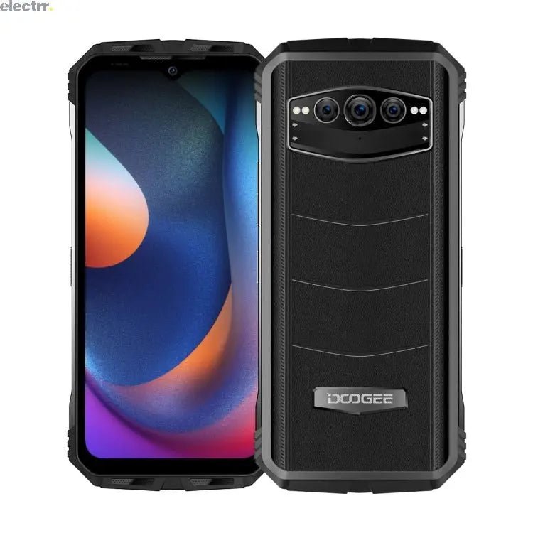 Ready to Ship Black Color DOOGEE S100 20GB+256GB Night Vision Camera 4G NFC 10800mAh Battery Mobile Phone | Electrr Inc