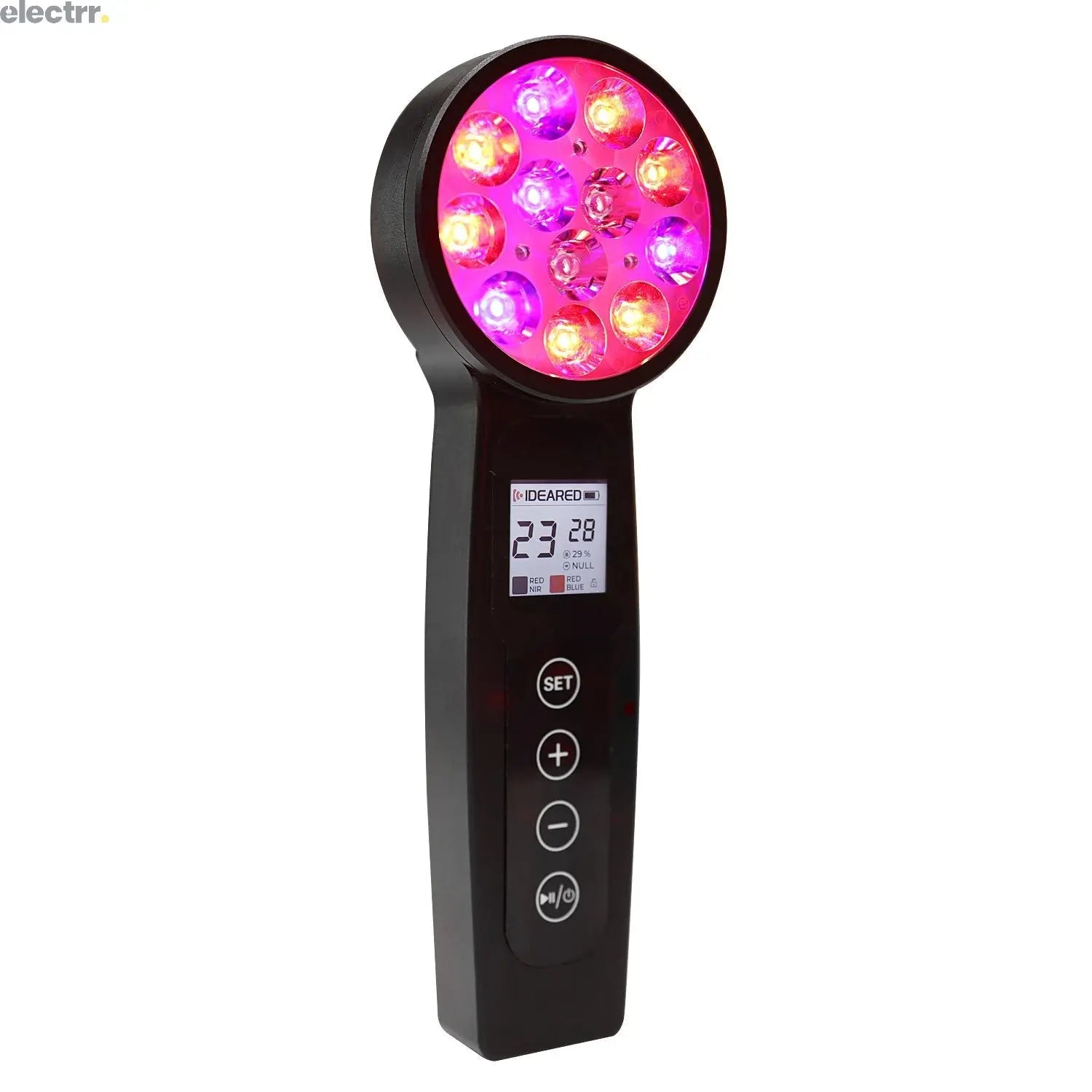 Rechargeable Blue Red Light Therapy Device for Skin Beauty Handheld Multi Functions Red Light Therapy | Electrr Inc