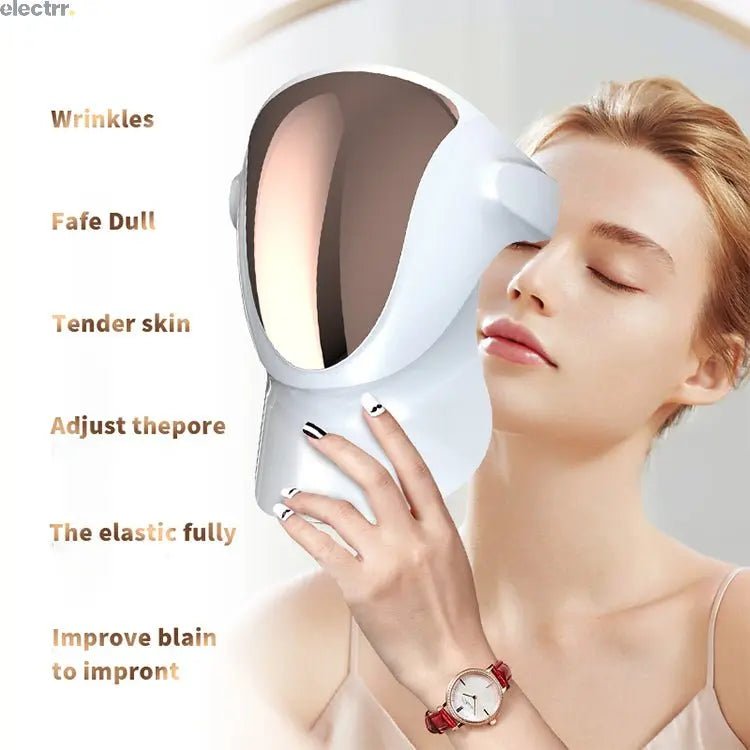 SODOLUX PDT Photon Machine Facial Beauty Therapy Neck laser 7 Colors Light Facial Led Mask | Electrr Inc