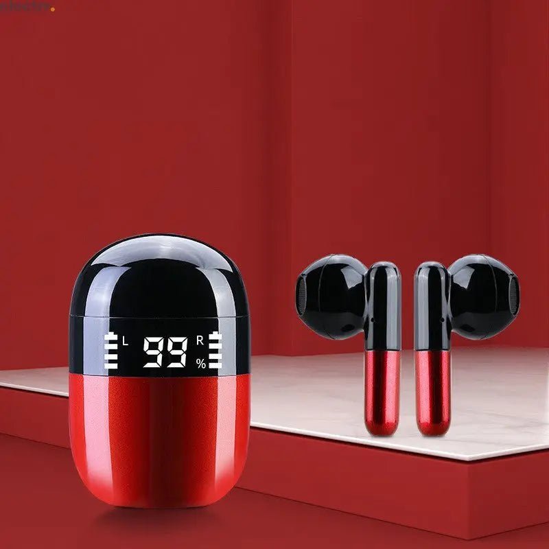 Top Selling Tpotofel Earbuds J28 Auchentoshan Touch Screen Airpot Ear buds J28 Bluetooth Boat ANC BT Led Earphones | Electrr Inc