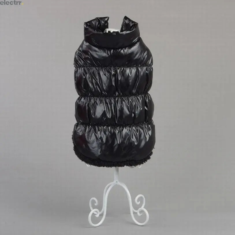 Warm Fleece Winter Dog Coat  Padded Vest Coat Puppy Cat Pet Coats Clothes | Electrr Inc