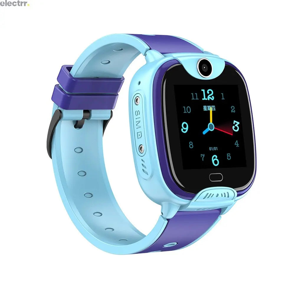 Waterproof Children's Mobile Phone Watch Kids Smart Watch GPS 4g with Camera Electronic Color Silica Gel IPS Smartwatch for Kids | Electrr Inc