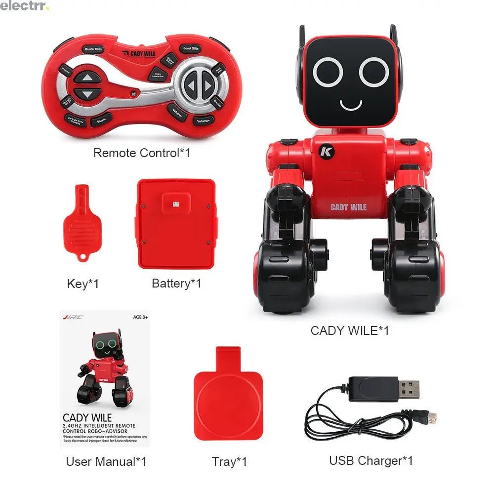Xueren JJRC R4 RC Robot  K10 Cady Wile Gesture Control Intelligent Robot Toys Money Management Magic Sound Interaction | Electrr Inc