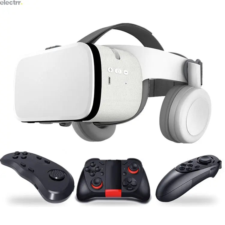 Z6 2020 OEM 4k VR headset 3D vr Glasses with remote controller for iPhone Android Smartphones VR gaming | Electrr Inc