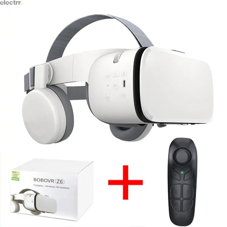 Z6 2020 OEM 4k VR headset 3D vr Glasses with remote controller for iPhone Android Smartphones VR gaming | Electrr Inc