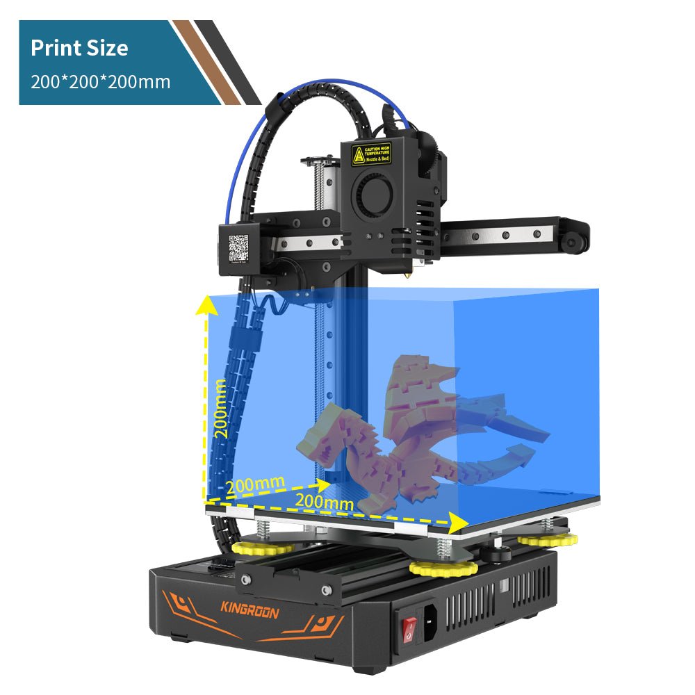 Free Shipping Kingroon KP3S Pro High Speed 3d Drucker DIY 3d printing machine  FDM impresora 3d printer | Electrr Inc