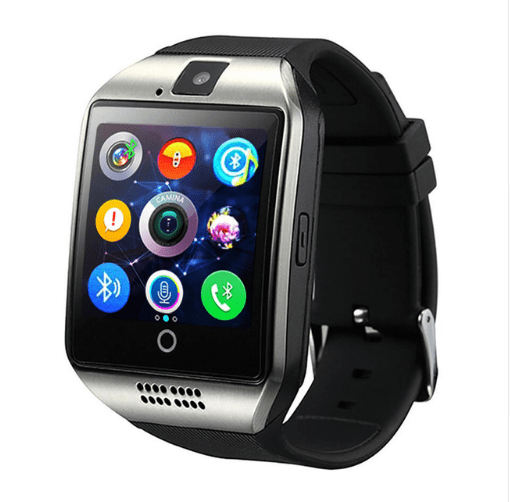 Smartwatch Q18 for Android Smart Watch 2 Piece Color with Sim Card and Camera Mobile Watch Phone Electronic Bar | Electrr Inc