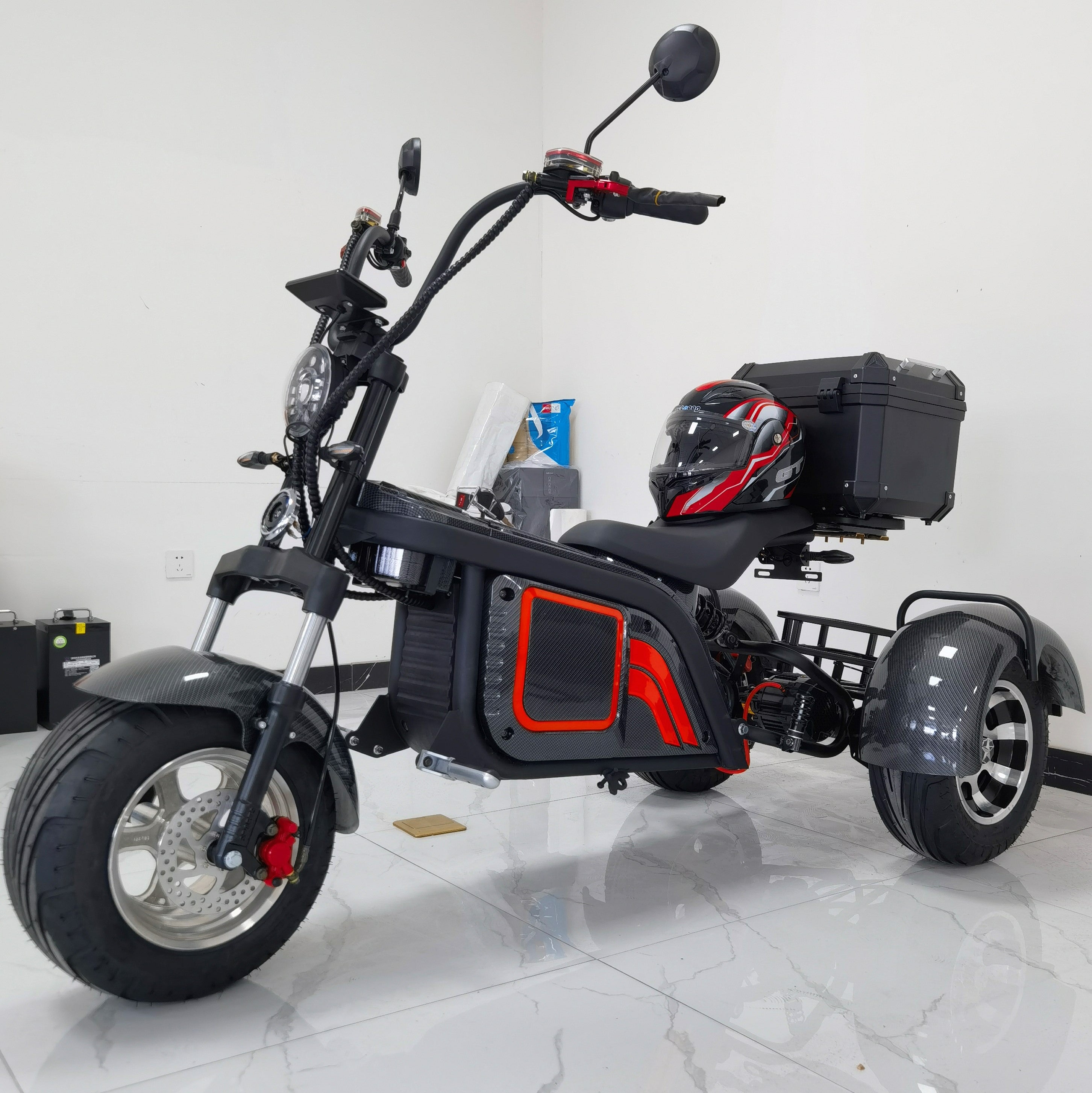 Peru 60v Electric City Bike Electric Tricycle/3 Wheels Dumper Truck With 1 Ton Carrying | Electrr Inc