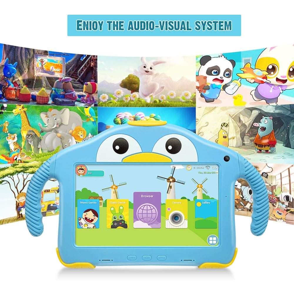 best selling Children Multi-Function Learning Touch 5g wifi Android 10.0 Education HDMI 5-12year-old Learning kids tablet | Electrr Inc