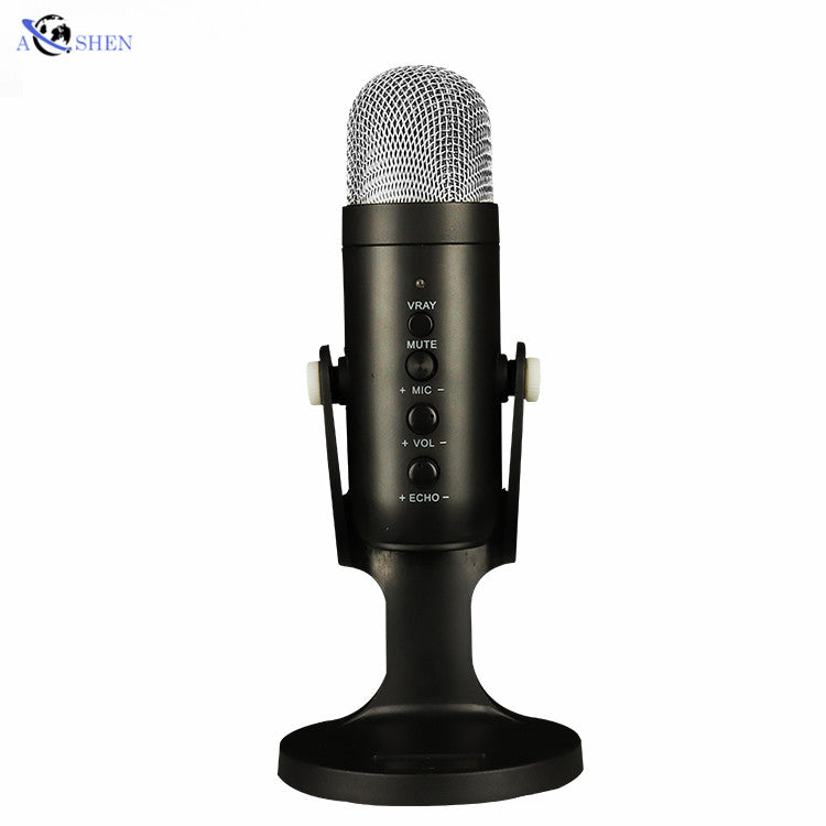 FACTORY PRO RGB GAMING MICROPHONE USB CONDENSER MIC FOR Computer SMARTPHONE Livestream RECORDING | Electrr Inc