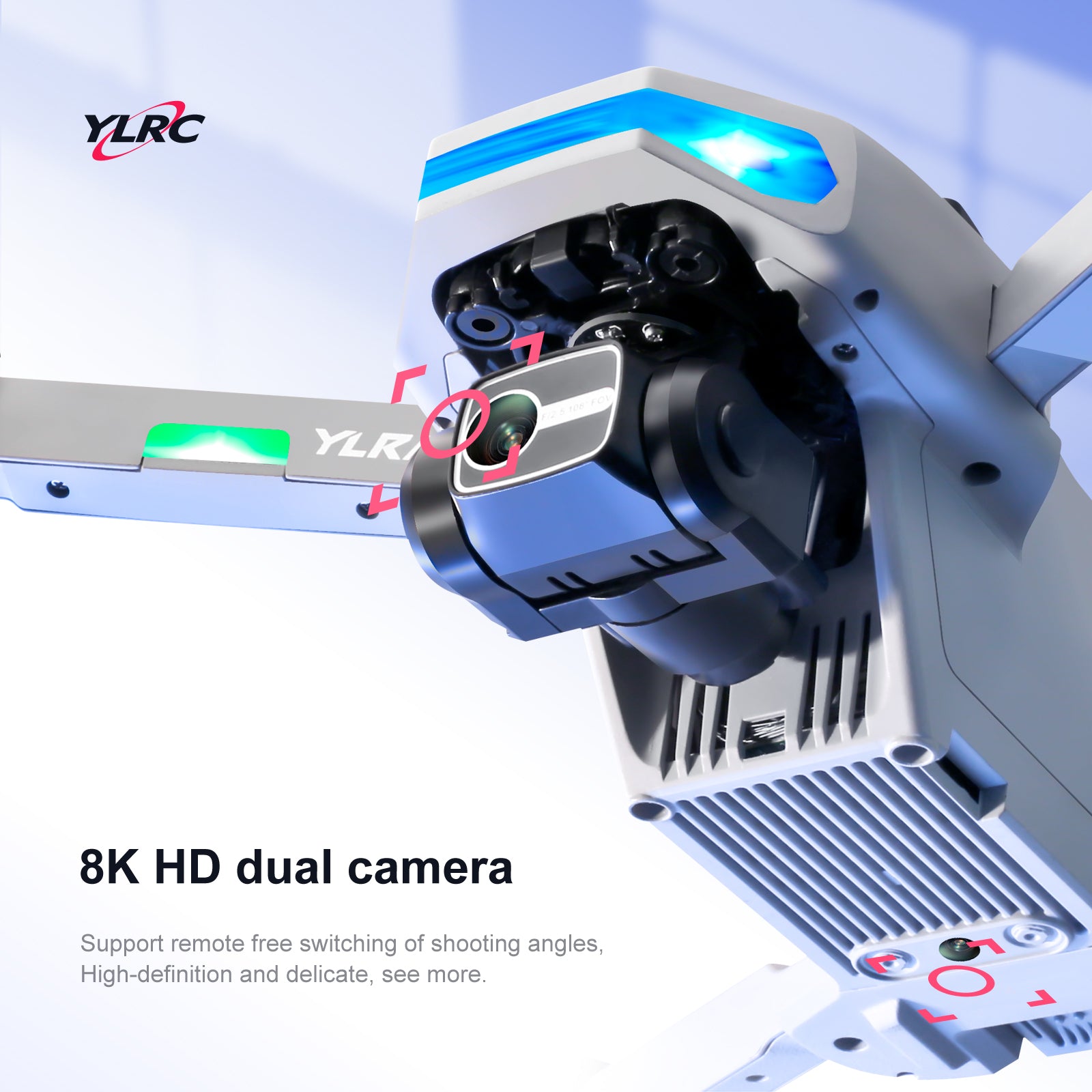 S135 Phone Selfie GPS Drone With 8K Professional Drone 3 Axis Gimbal FPV Aerial Photography Brushless Motor | Electrr Inc