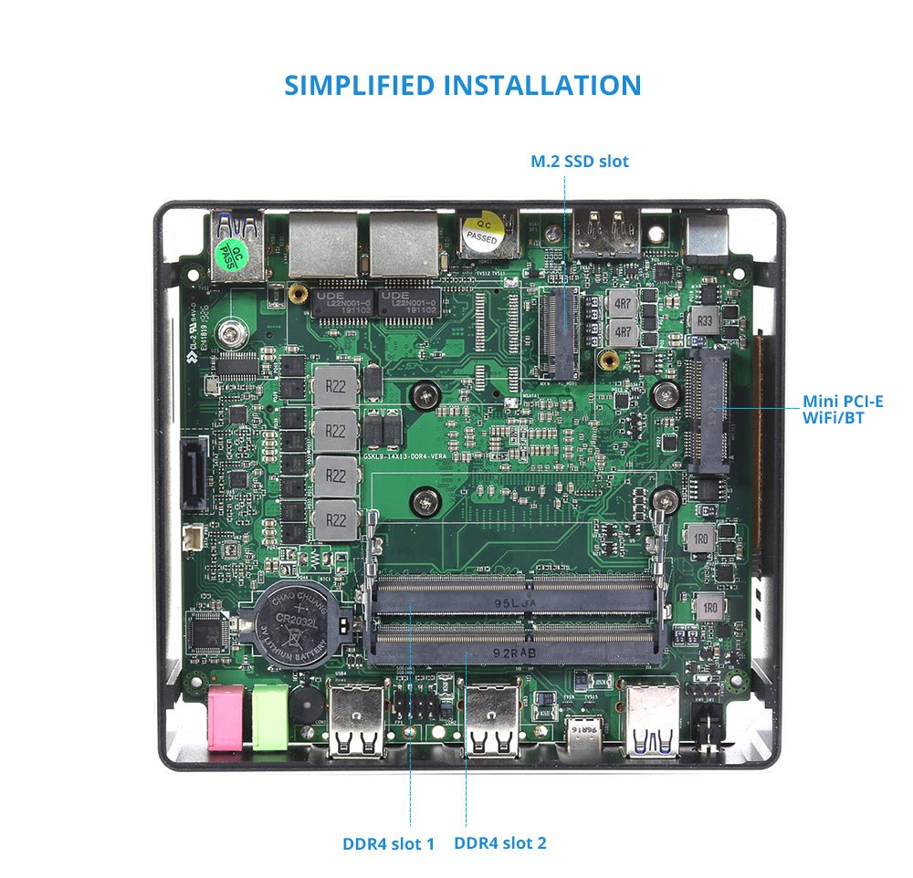 New i9 i7 i5 8250U i7 10510U Mini PC with 16G Ram DDR4 Ram 256G SSD WIFI DP 4K Win10 pro game desktop computer | Electrr Inc