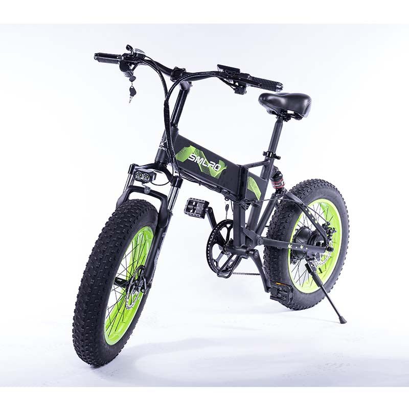 Smlro M6 Electric Bicycle 48V 1000W Brushless Motor 20*4.0 Fat Tire Electric Bike Mountain E Bike Folding vehicle for adult | Electrr Inc