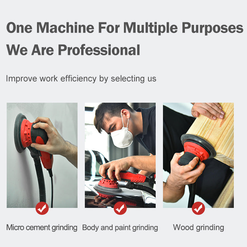 6 Inches 2.5mm various Professional Speed Control 150mm orbital sander electric card sander machine Polishing machine for car | Electrr Inc