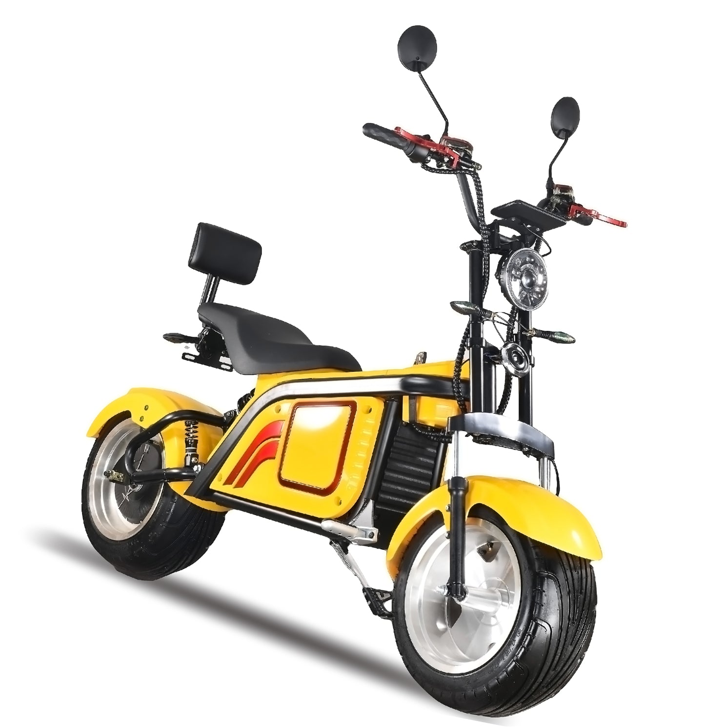 New Disc Brake Electric Scooters EEC/COC Citycoco 1500W/2000W/3000W Electric Bike Steel Frame For Men Electric Motorcycles | Electrr Inc