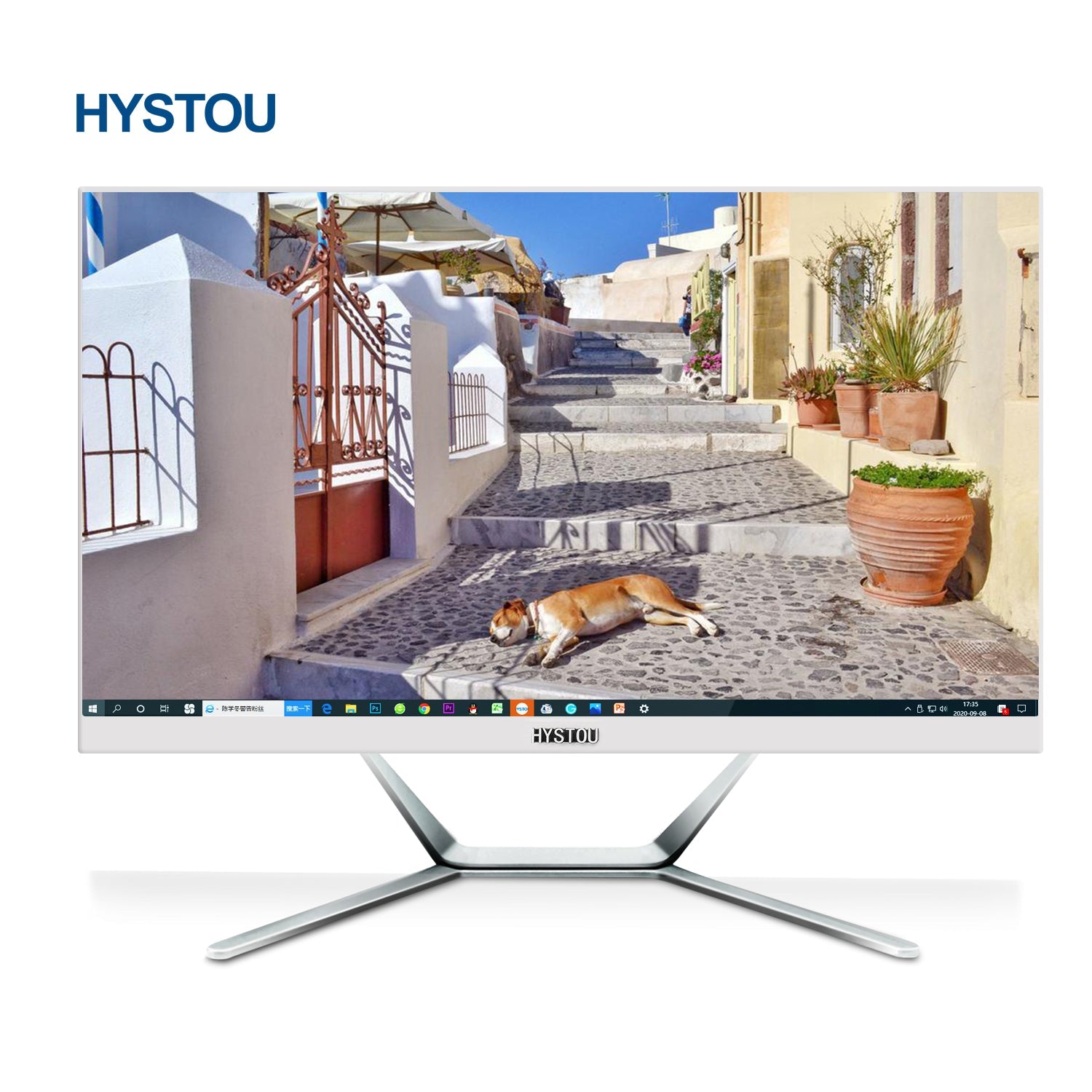 Hystou 23.8 Inch PC Gaming Core I7 8569U DDR4 LCD Monitor All In One Desktop Computer | Electrr Inc