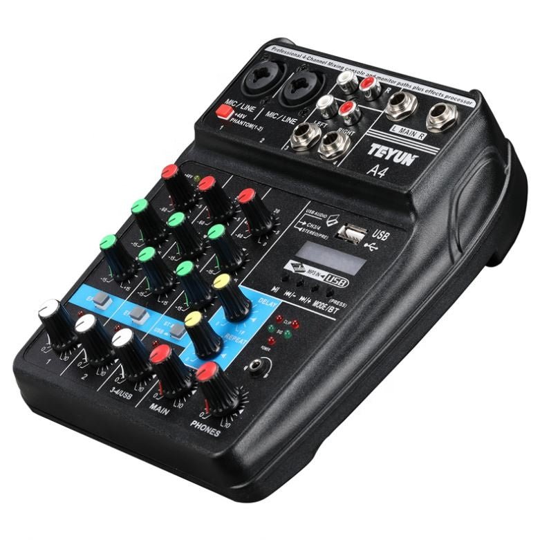 Wholesale Factory Price Channel Mini Mixer Audio Console with BT | Electrr Inc