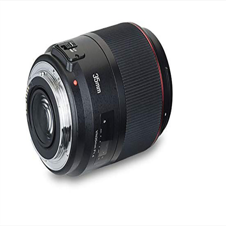 YONGNUO YN35mm F1.4 Bright Large Aperture AF/MF 35mm Standard Wide Angle Prime Lens Fixed for DSLR Camera | Electrr Inc